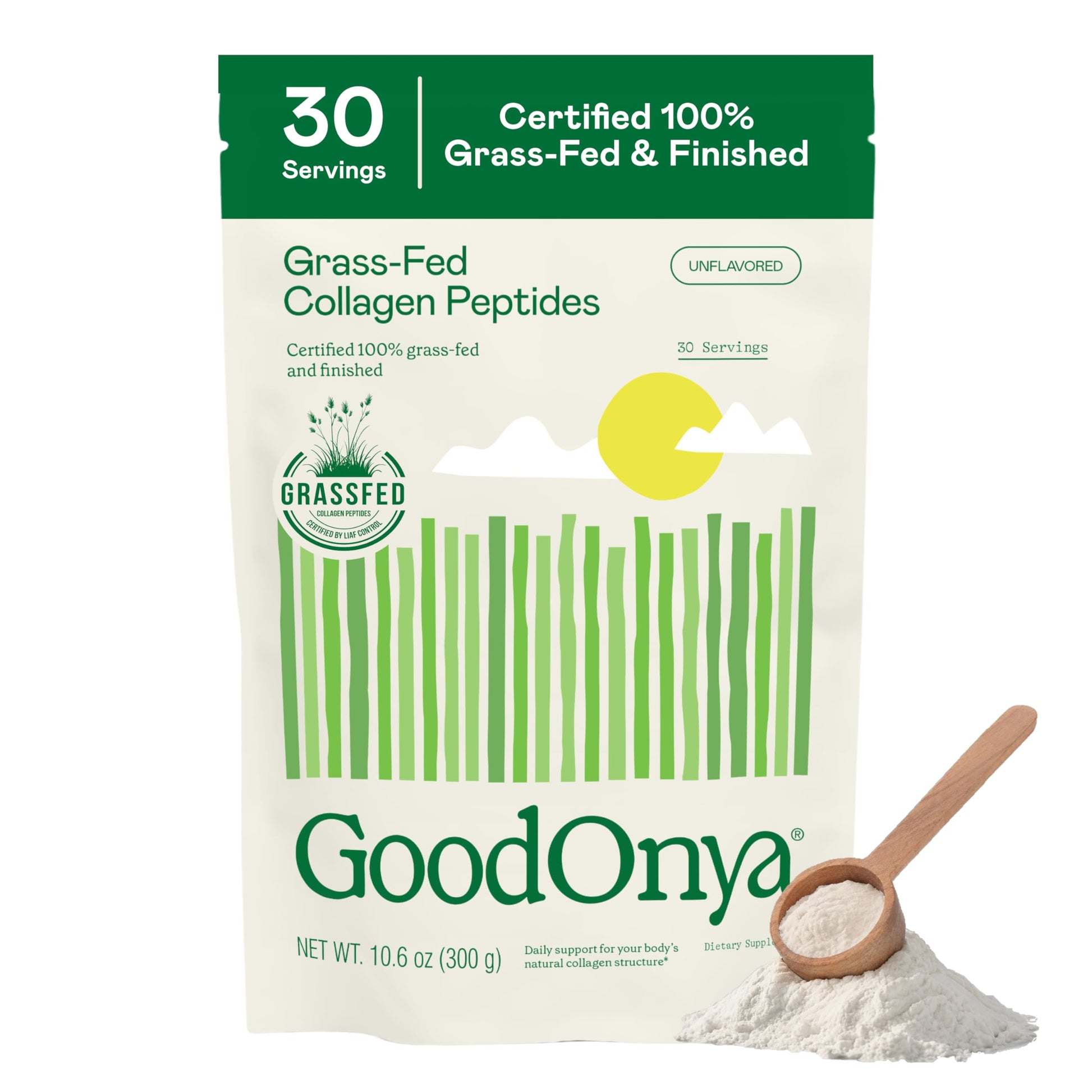 GOODONYA Collagen Peptides Powder 10.6 oz
