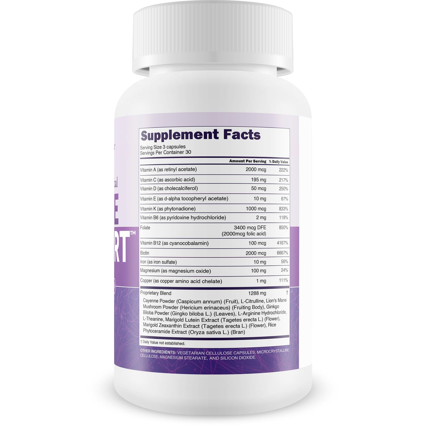 New Vibrations Nutrition Glucose Reset Ritual Nerve Support Capsule, 90 Capsules
