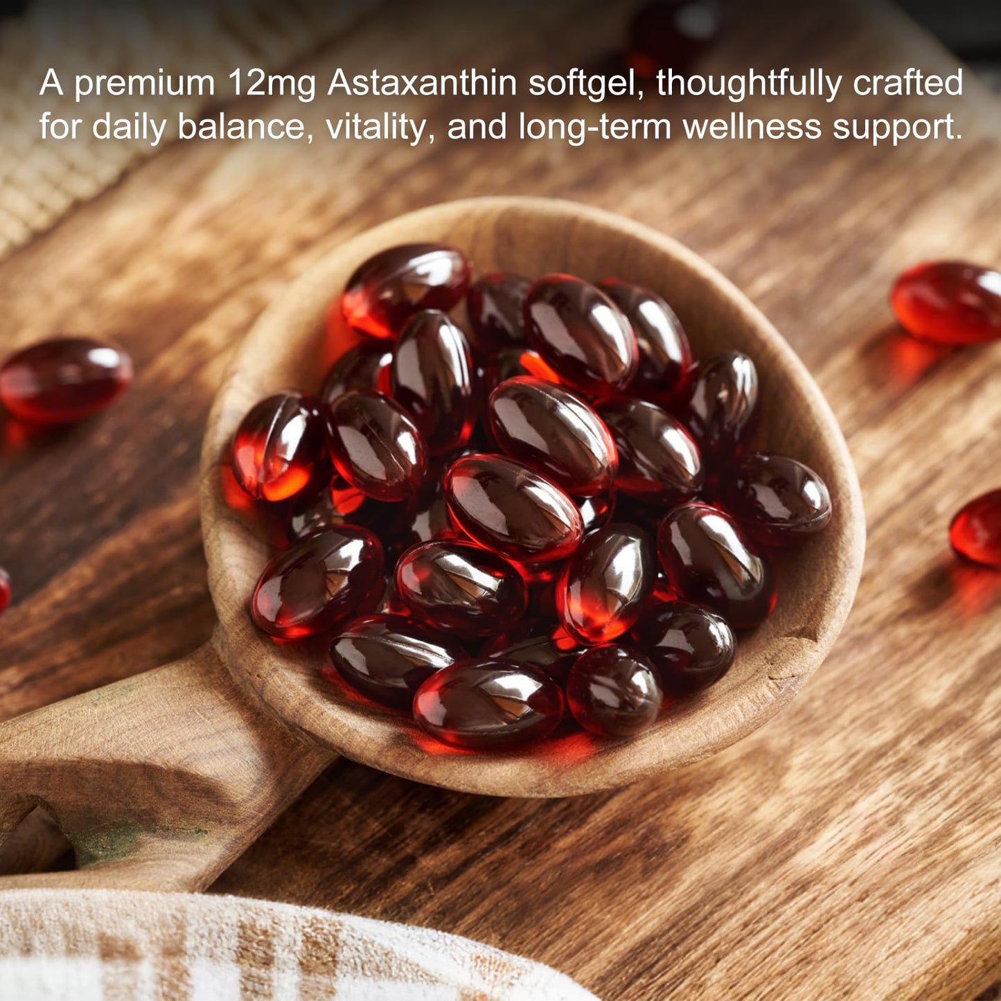 DYHONKEE Astaxanthin Supplements 12mg Softgels 120 Count