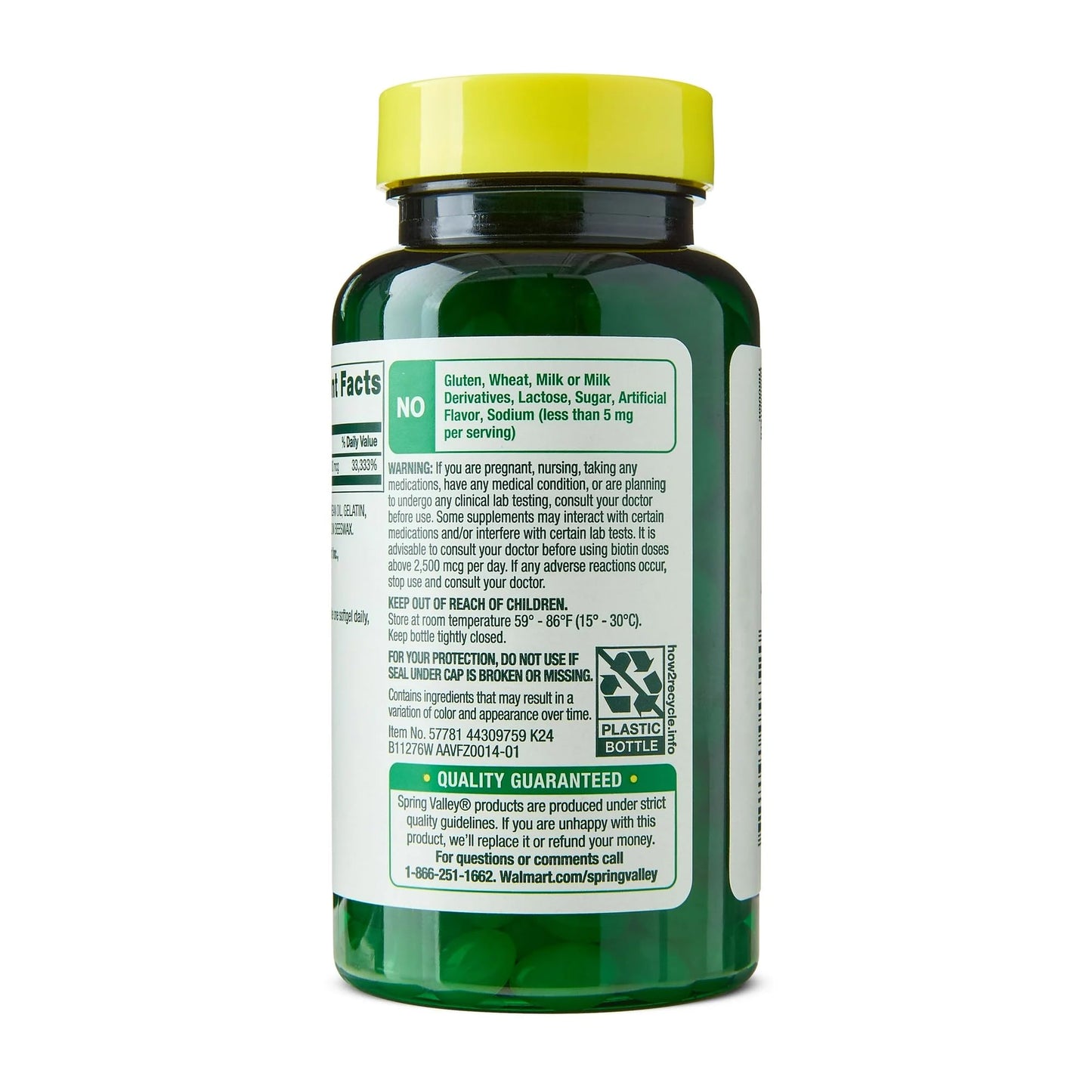 LUAL Biotin 10000mcg Softgels 240 Count