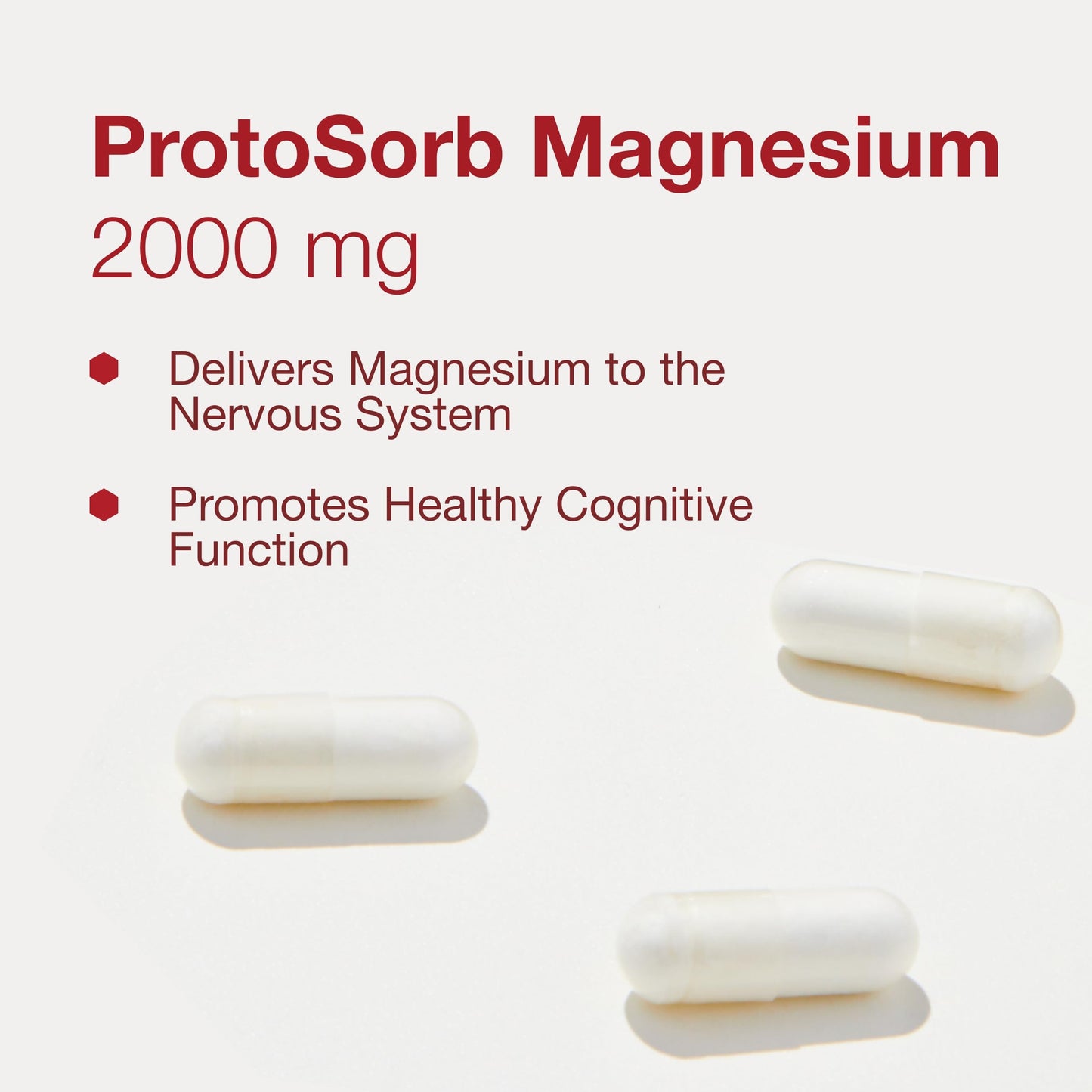 PROTOCOL FOR LIFE BALANCE Magtein Magnesium L-Threonate - 2,000mg Veg Capsules, 90