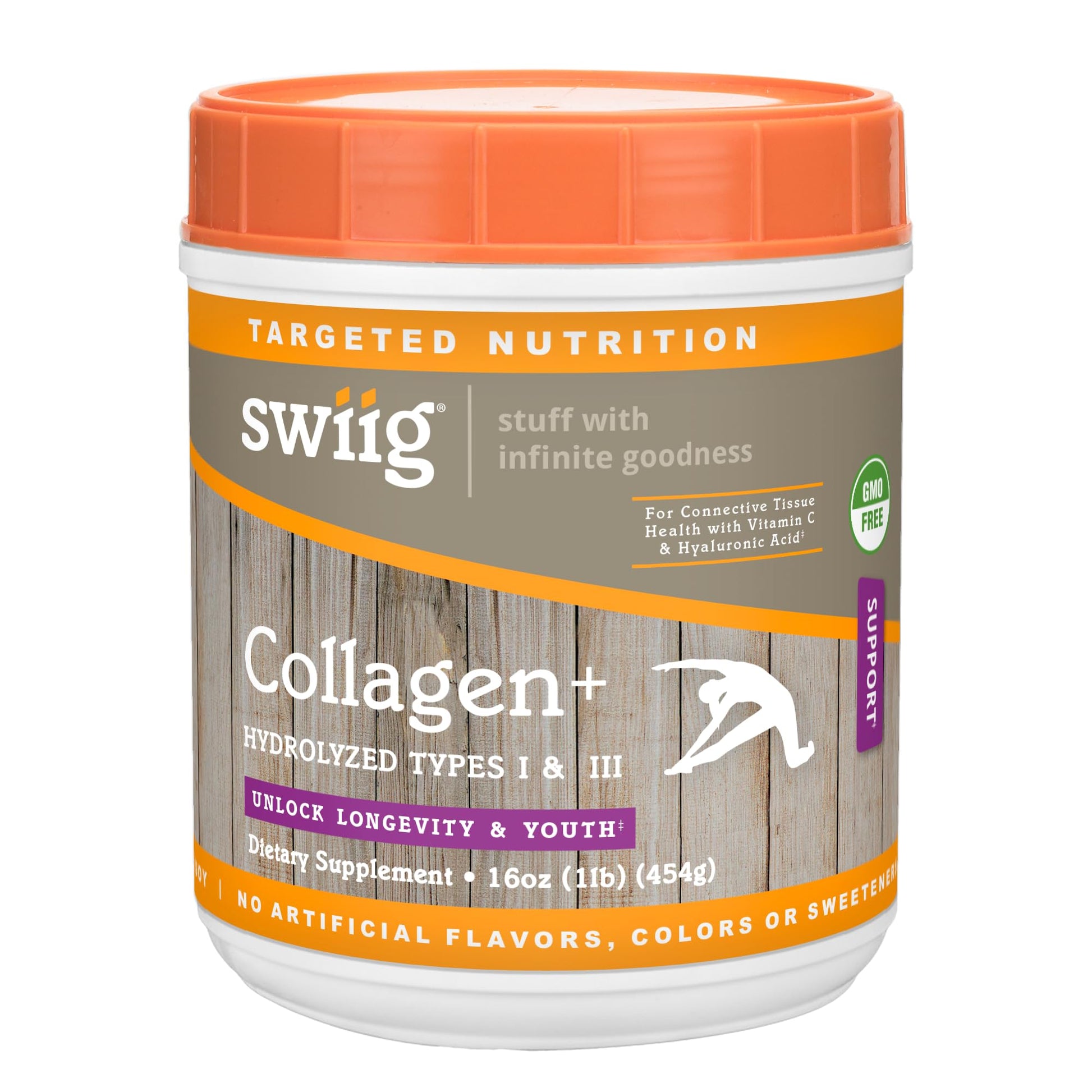 Swiig Collagen+ Protein Powder 16 Servings