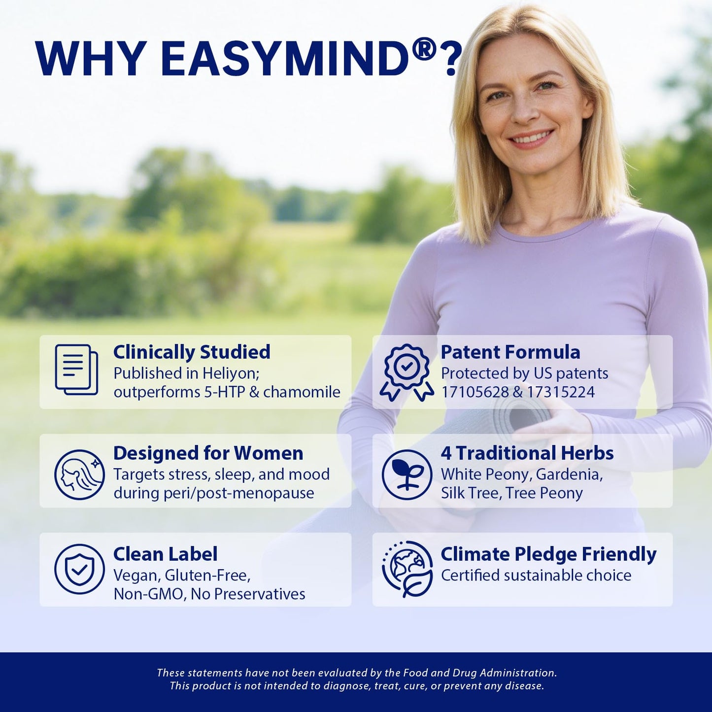 PureBotan EasyMind Magnesium Sleep Aid for Adults Capsule, 60 Count