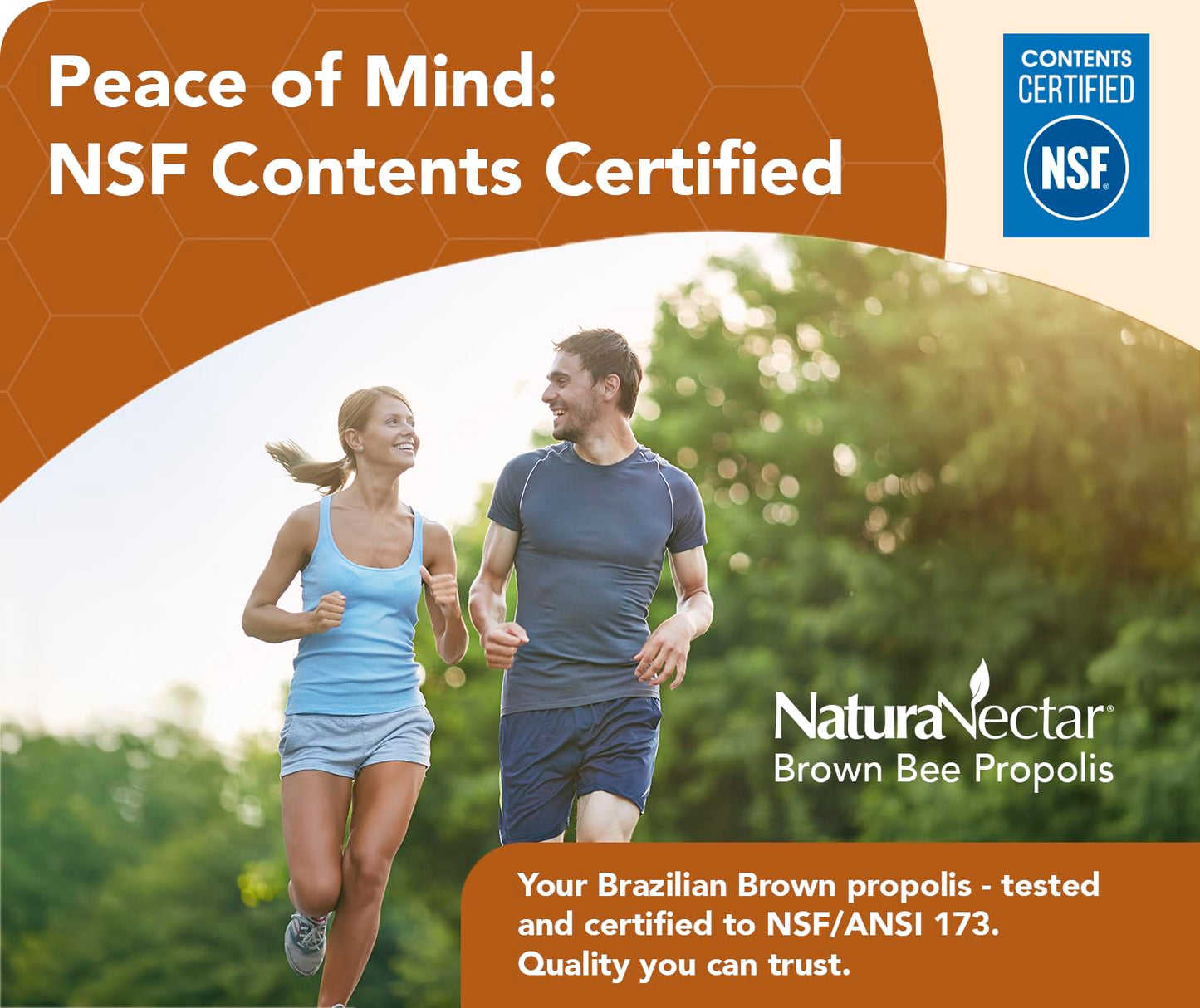 NaturaNectar Brown Bee Propolis Capsule, 60 Count