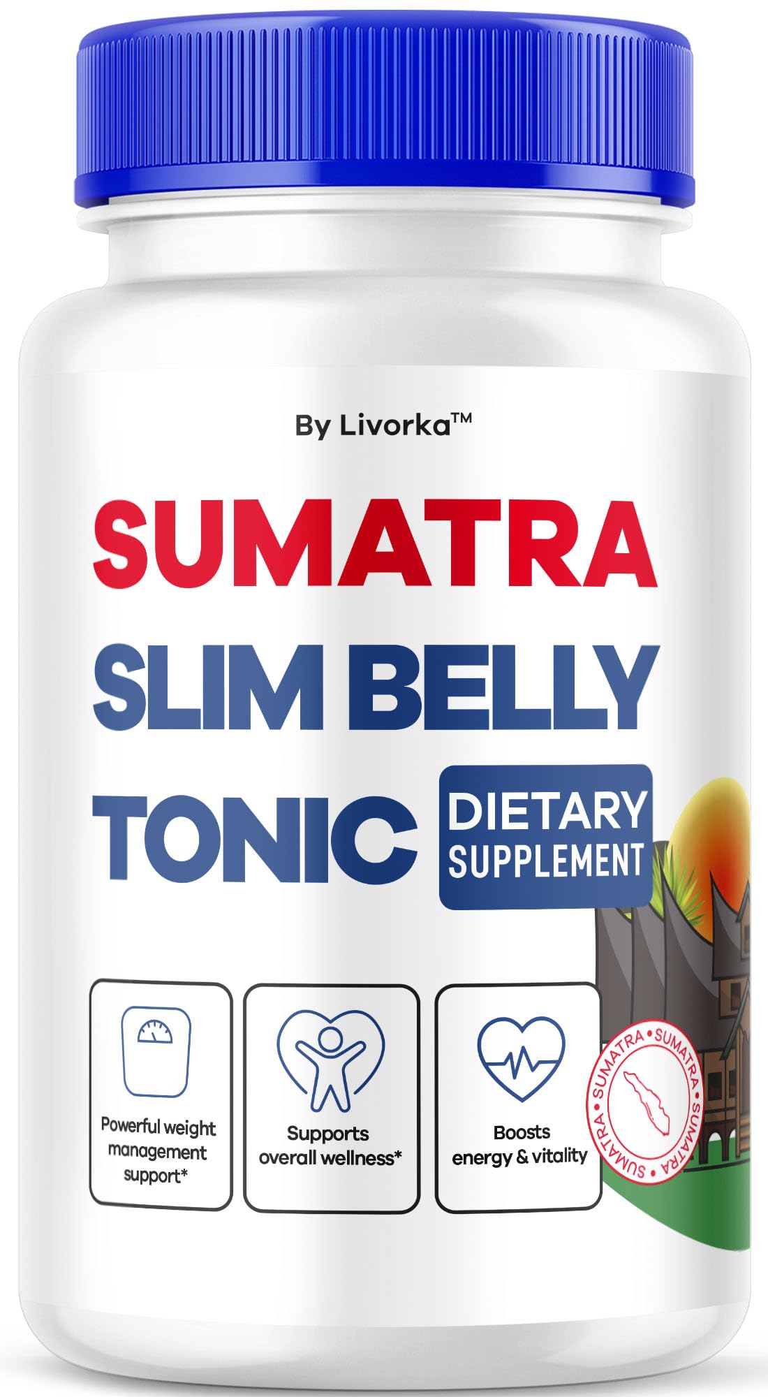 LIVORKA Sumatra Slim Belly Tonic Capsule, 60 Count