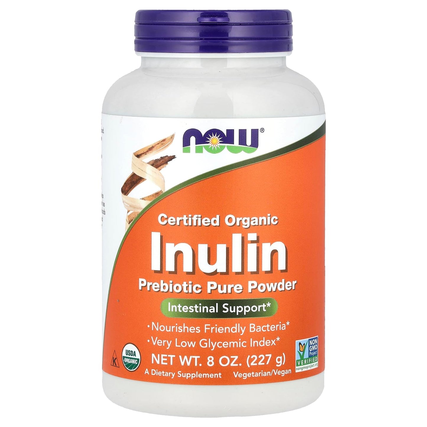 NOW Foods Inulin Powder 8 Ounces