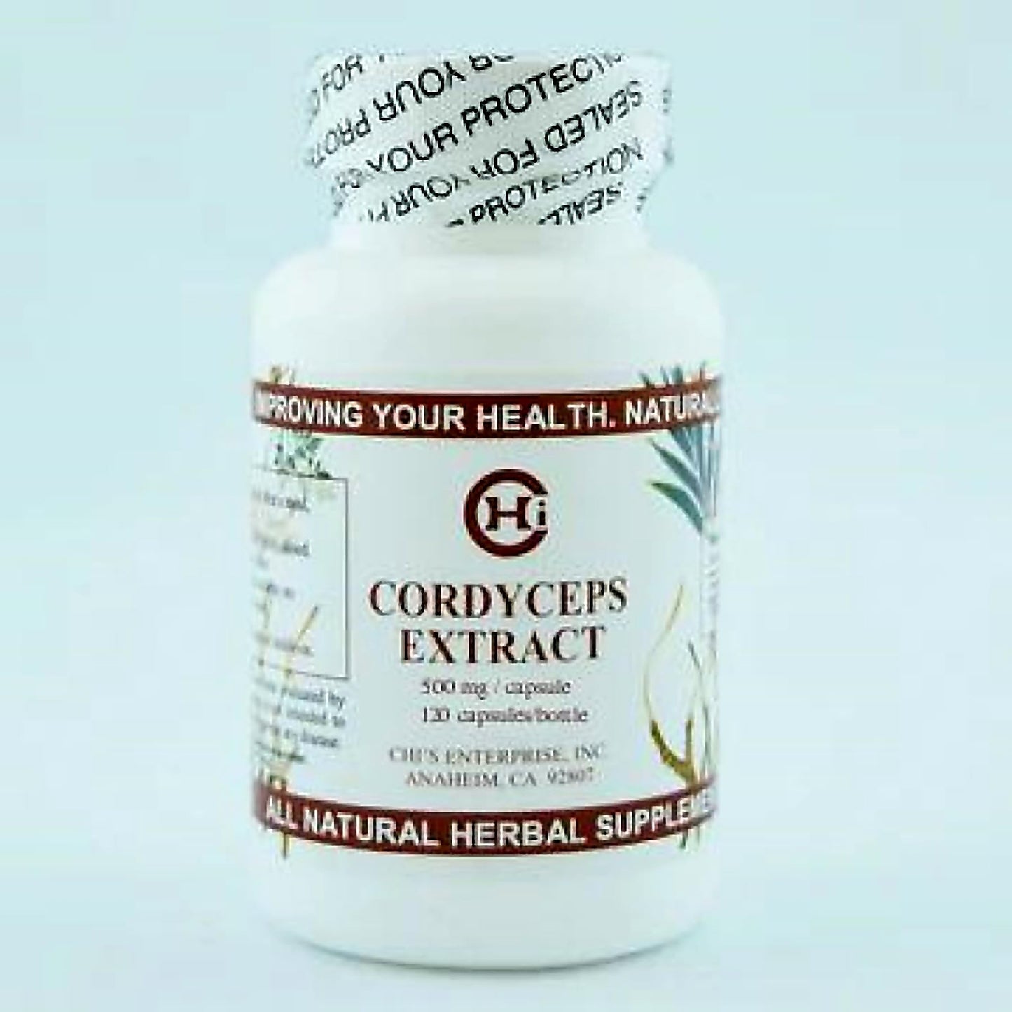 Chi's Enterprise Cordyceps Extract Capsules 120 Count