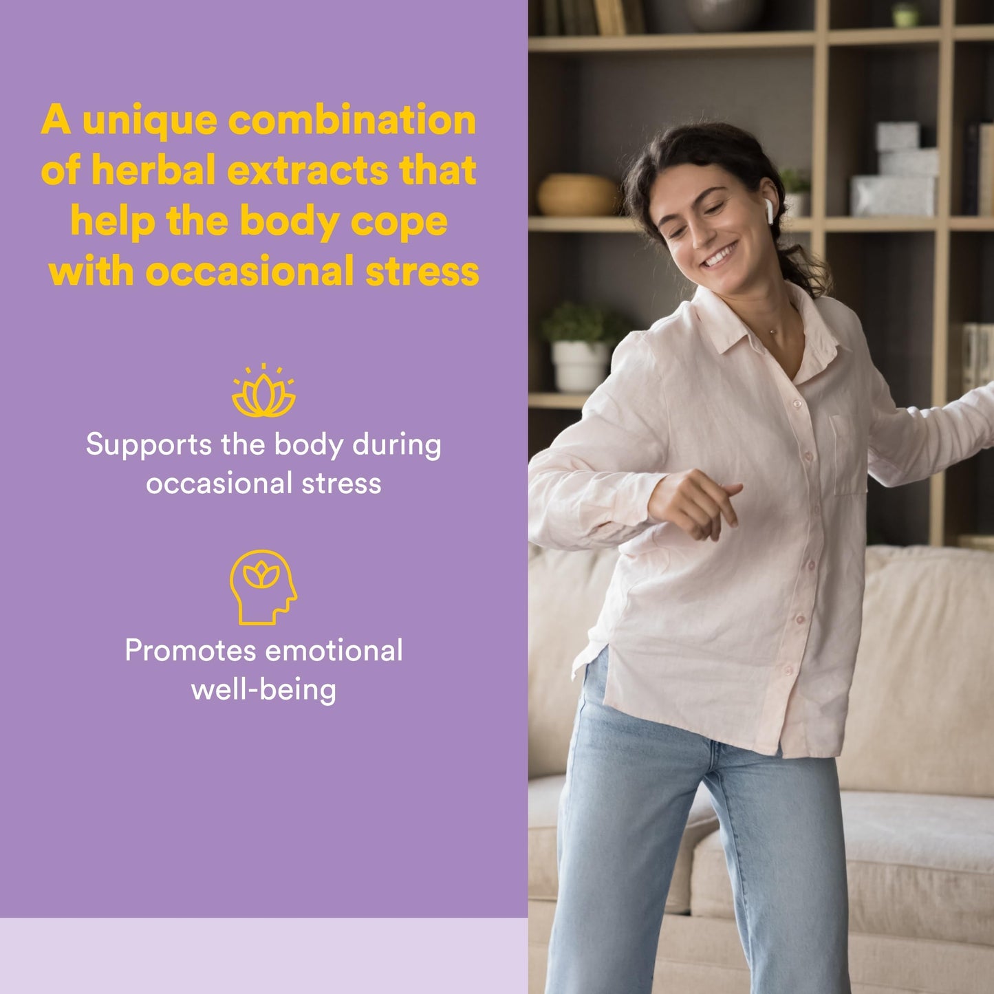 Natural Factors STRESS-RELAX Adrenal Serenity Capsules, 60 Count