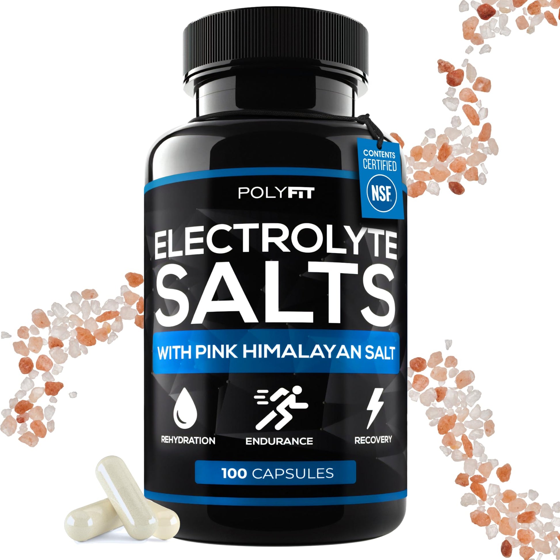 Polyfit Electrolyte Salts Capsules 100