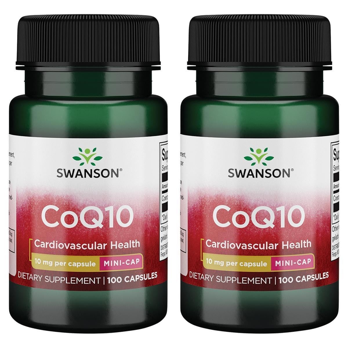 Swanson CoQ10 10 mg Capsule, 200 Count