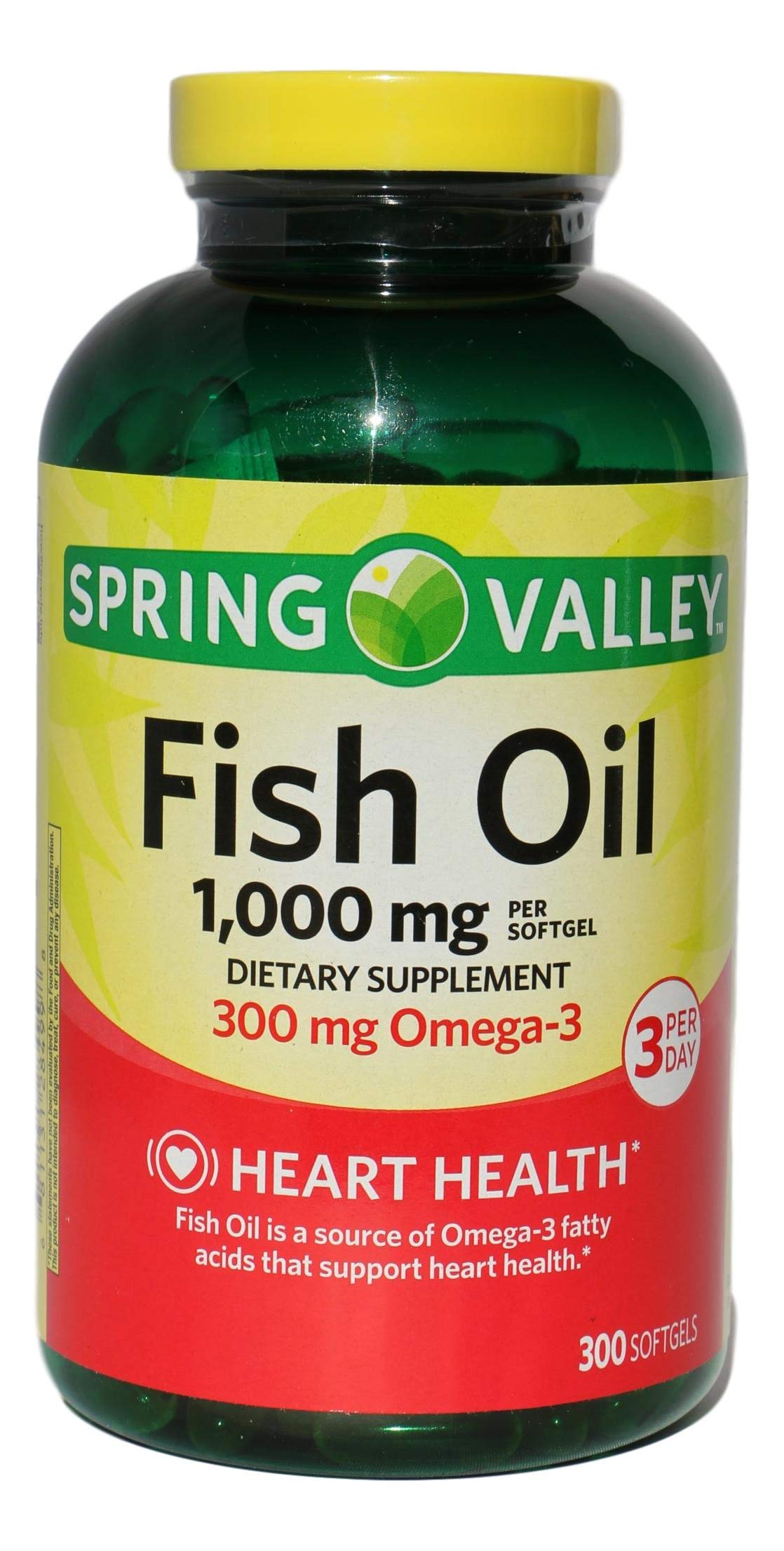 Spring Valley Fish Oil Softgels 300