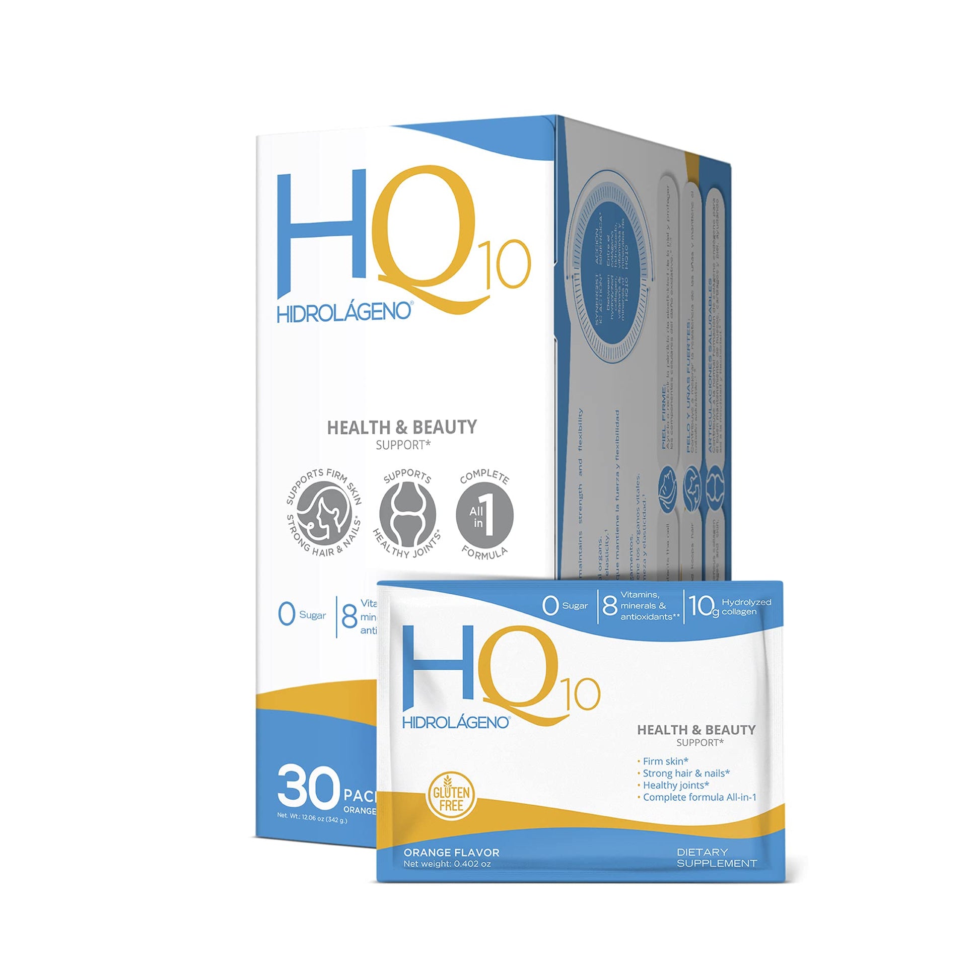 Hidrolageno Q10 Hydrolyzed Collagen Powder 126