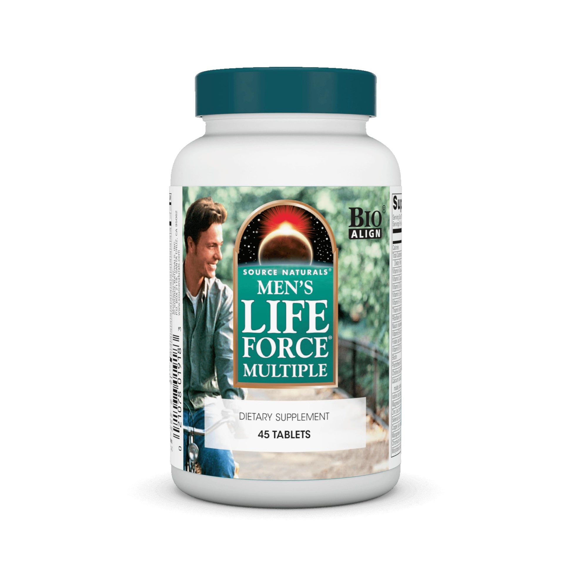 Source Naturals Men's Life Force Multiple Daily Multivitamin & Immune Health Supplement, 45 Tablets