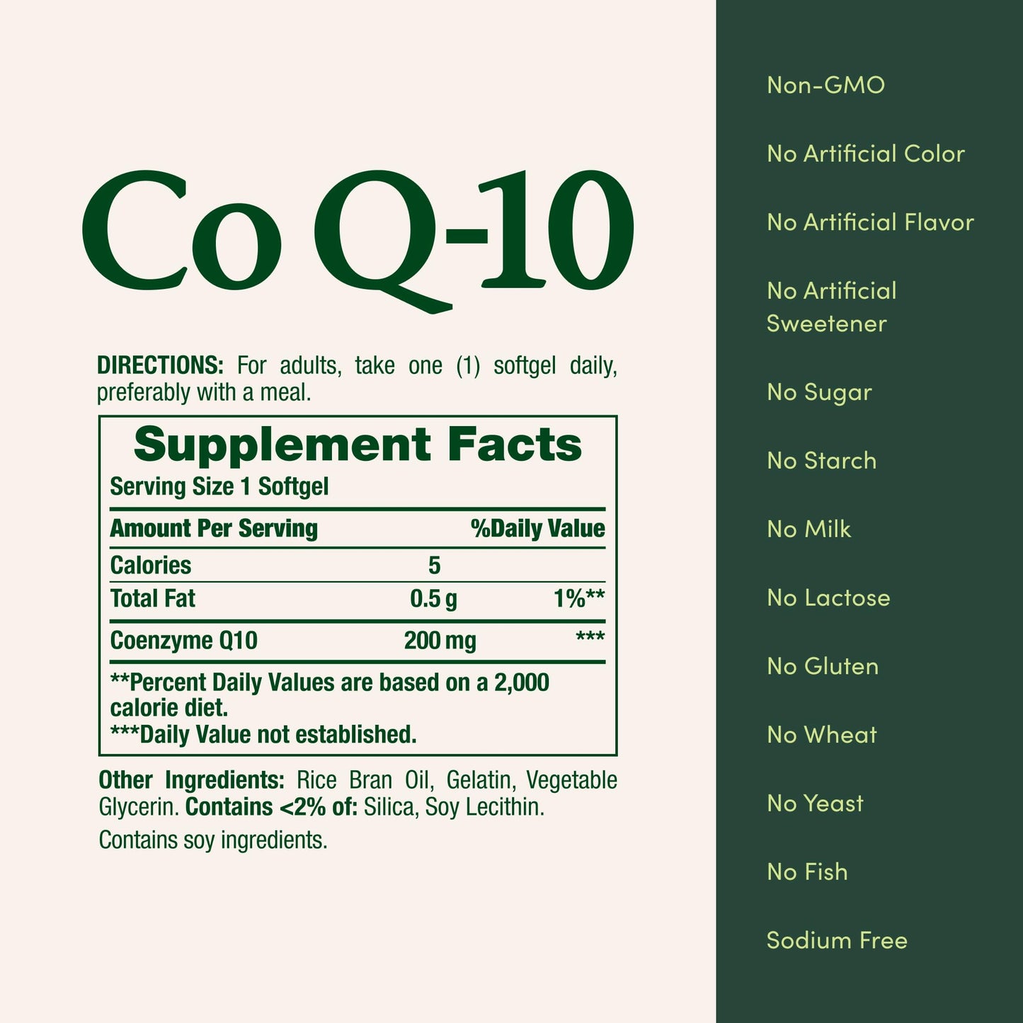 Nature's Bounty CoQ10 Softgels 80