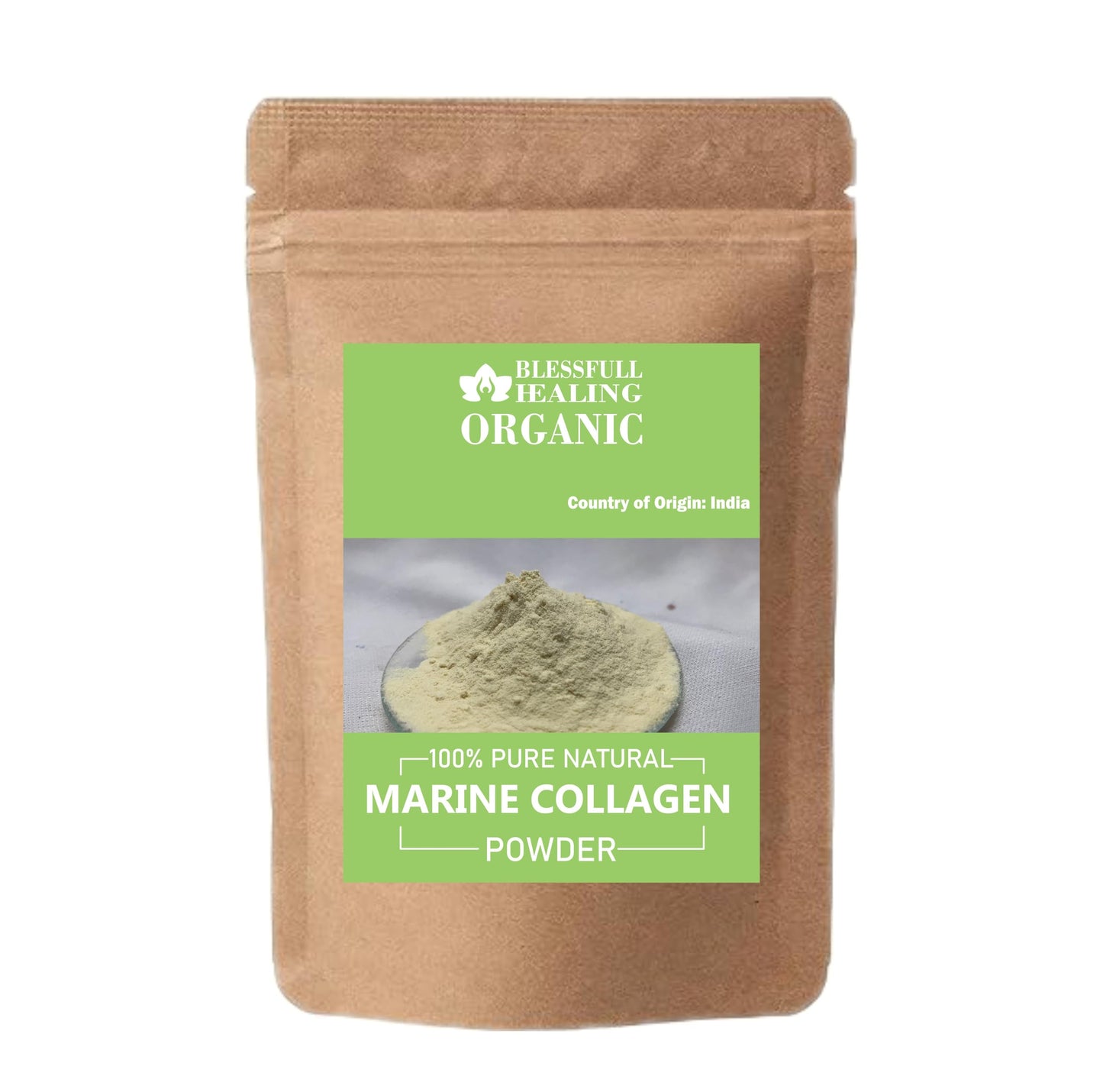 Blessfull Healing Organic Marine Collagen Powder 100 Gram