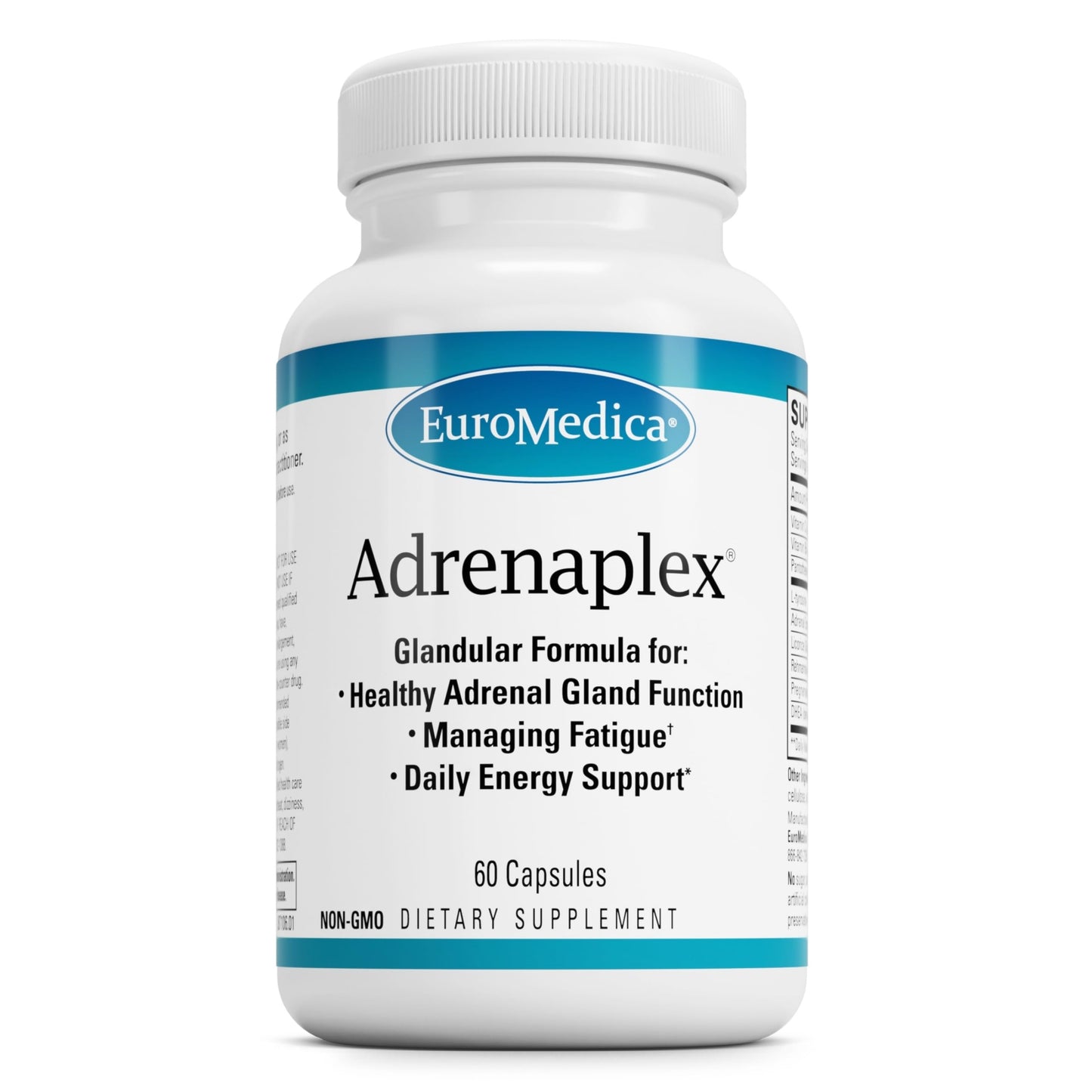 EuroMedica Adrenaplex 60 Capsules