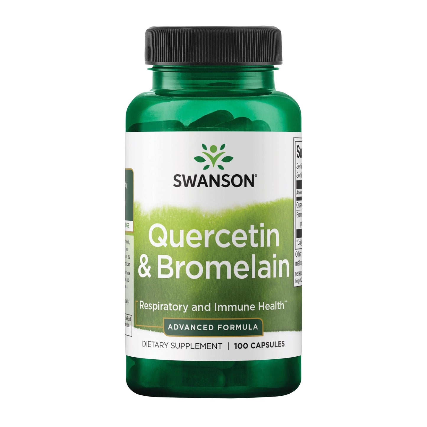 Swanson Quercetin & Bromelain Capsules 100 Count