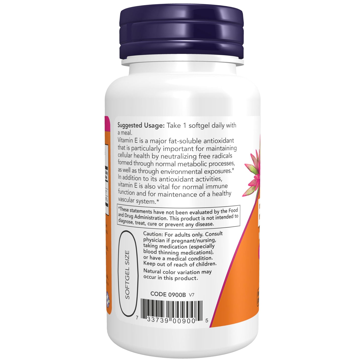 NOW Foods Vitamin E-1,000 IU Mixed Tocopherols Softgels, 50 Count