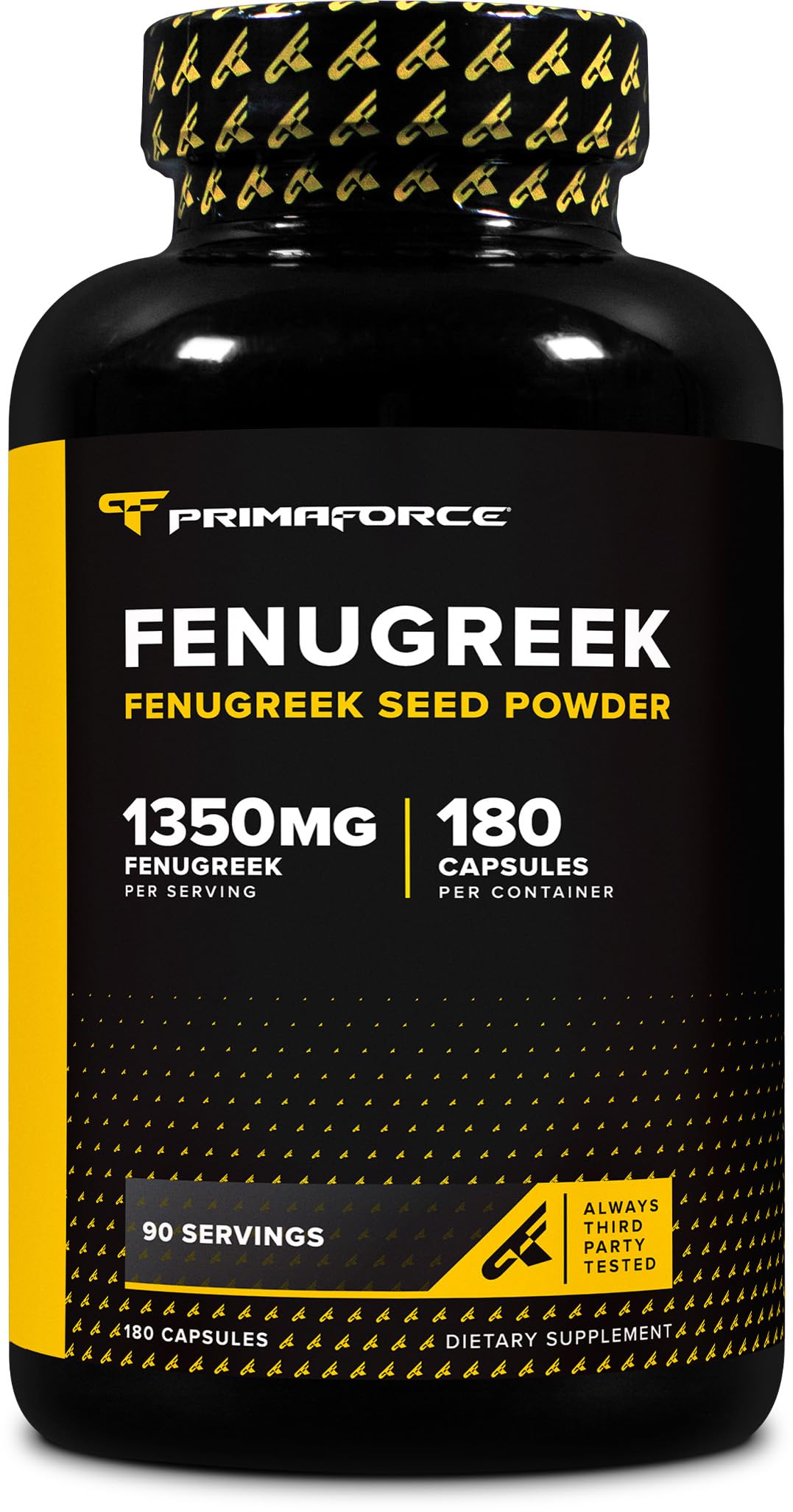 Primaforce Fenugreek Seed 1350mg, 180 Capsules