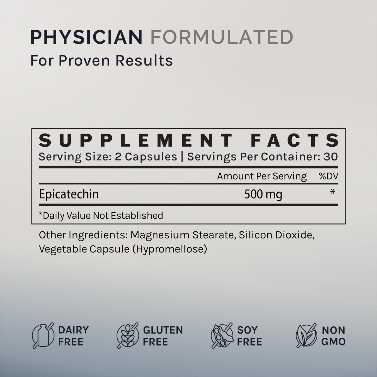 InfiniWell Epicatechin Supplement Capsules 60 Count
