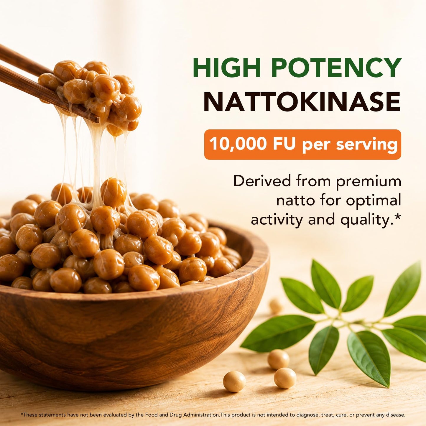 J&H Jasmine&Hyacinth Nattokinase 10,000 FU Softgels with CoQ10, Serrapeptase, Bromelain, Turmeric, 8-in-1 Formula for Heart and Circulatory Support, 120 Count