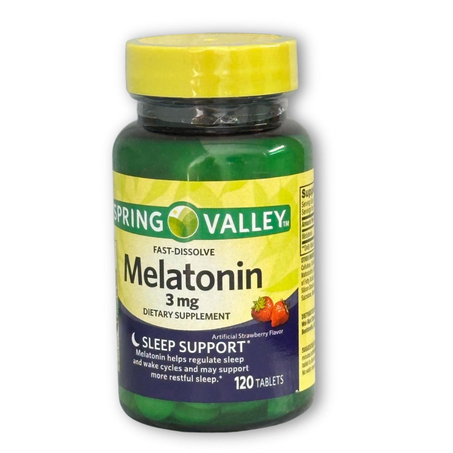 Fusion Shop Store Melatonin 3mg Fast Dissolve 120 Tablets