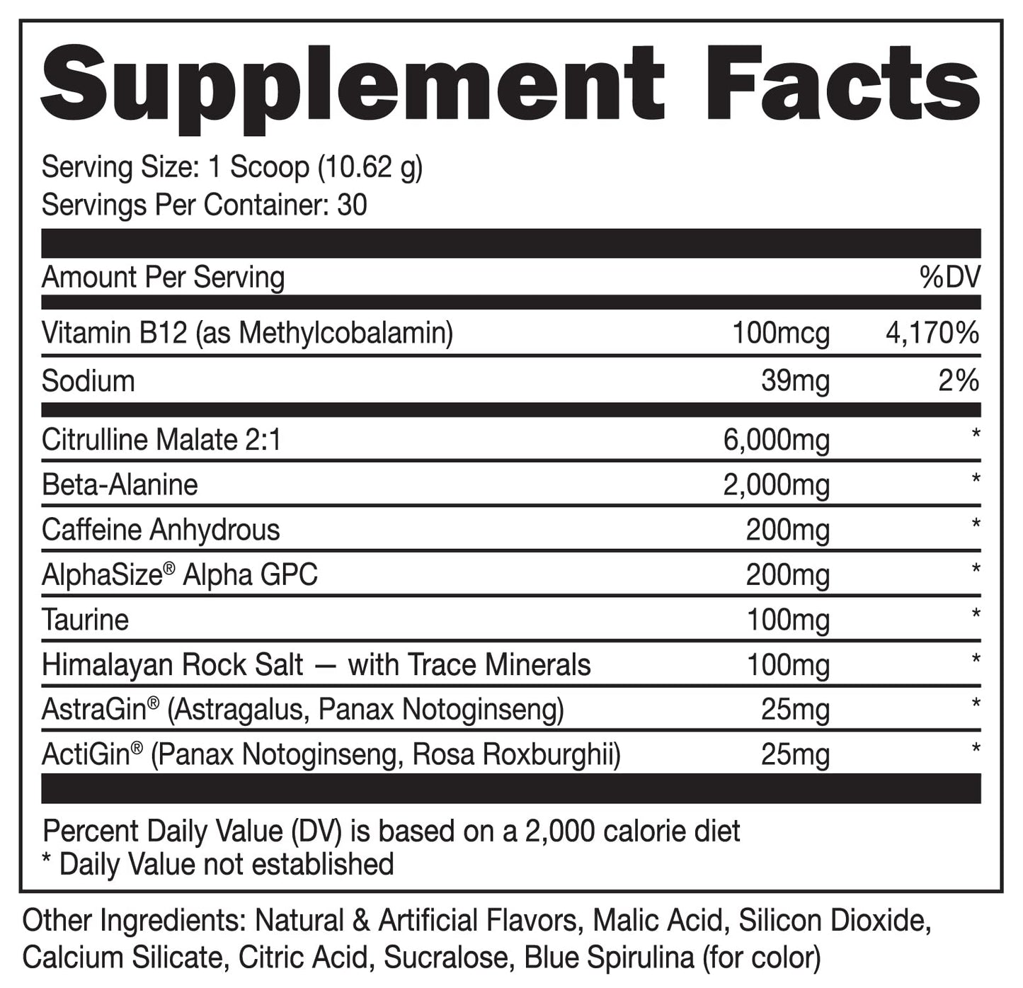 Bucked Up Pre Workout Powder 10.99 Ounce (Pack of 1)