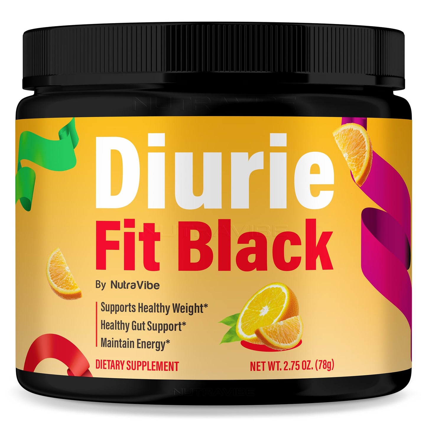 NutraVibe Diurie Fit Black Powder 2.75 oz