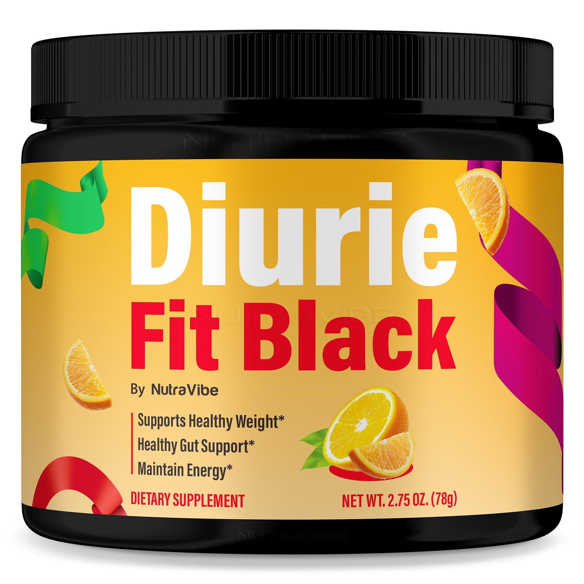 NutraVibe Diurie Fit Black Powder 2.75 oz