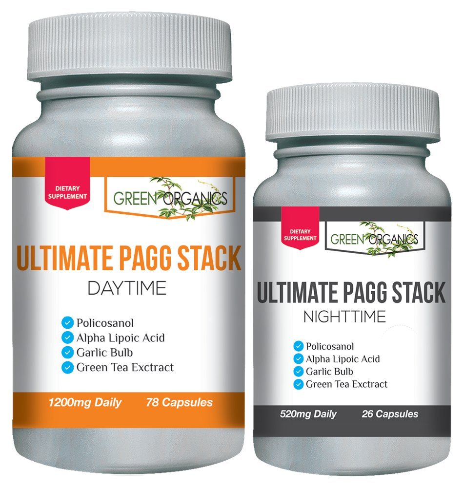 Green Organics Ultimate PAGG Stack 4 Hour Body by Tim Ferriss Capsule 1 Count