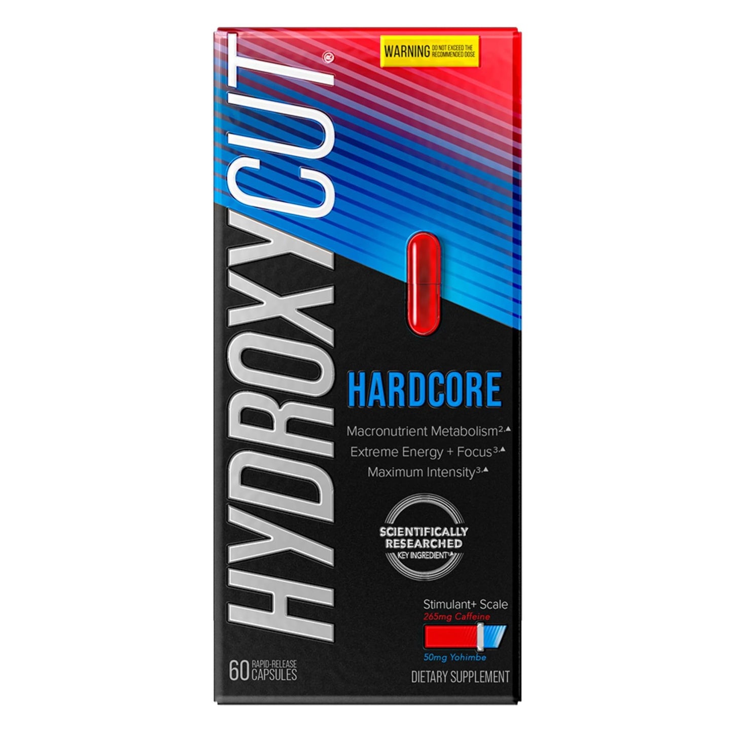 Hydroxycut Hardcore Thermogenic Supplement Capsule 60