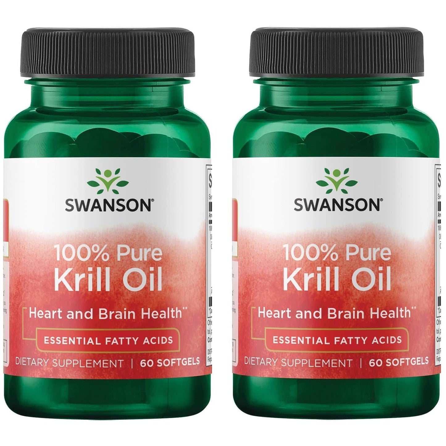 Swanson Krill Oil 500 mg Softgels, 120 Count