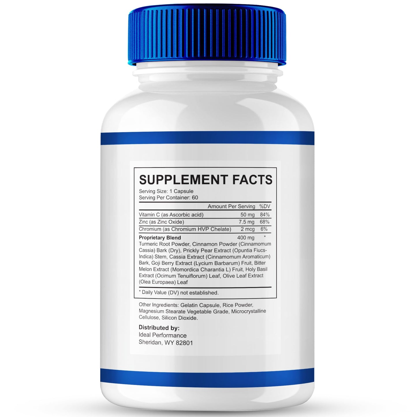 Ideal Performance Block Sugar Pro Capsules 60 Count