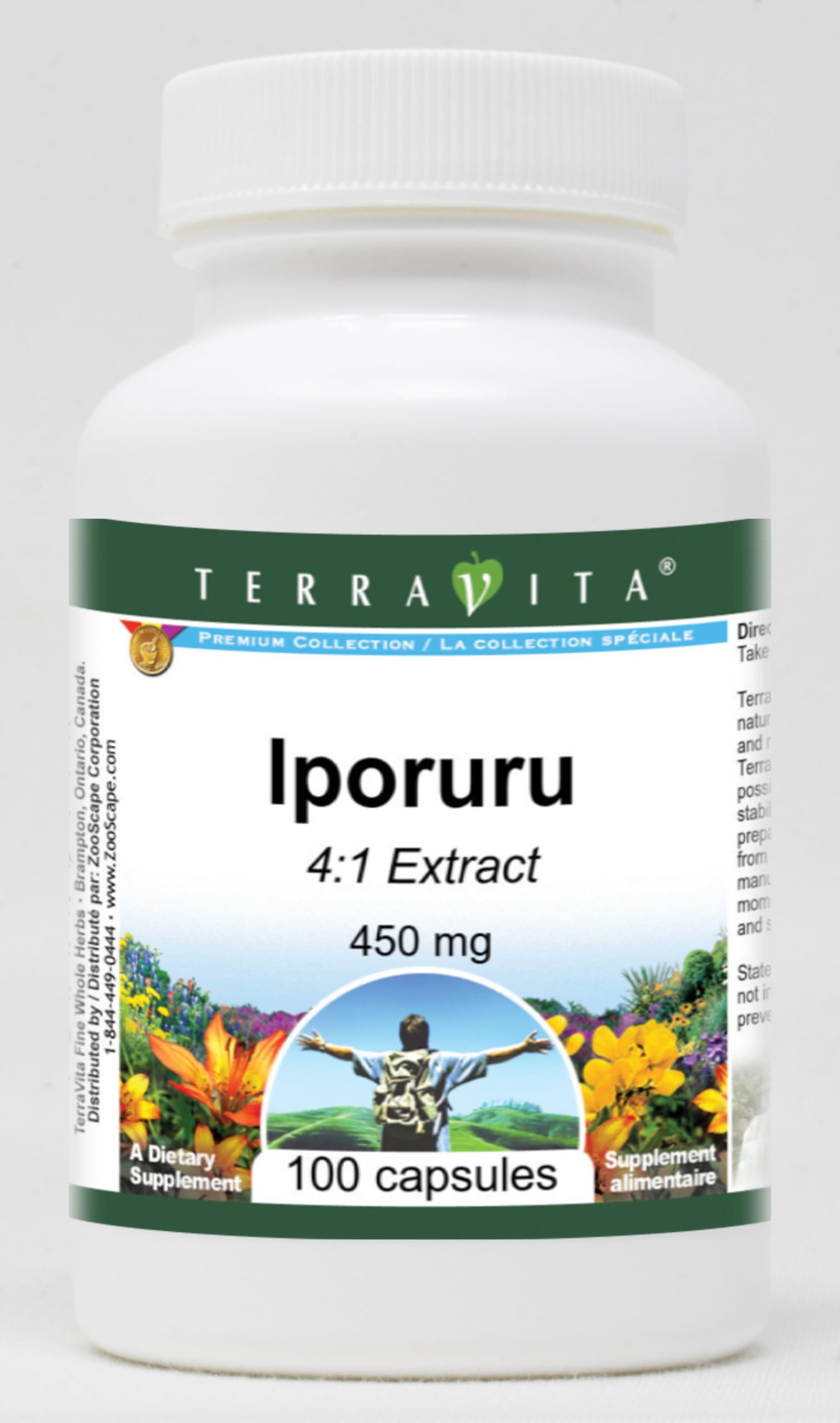 Terravita Iporuru 4:1-450 mg Capsule, 100 Count