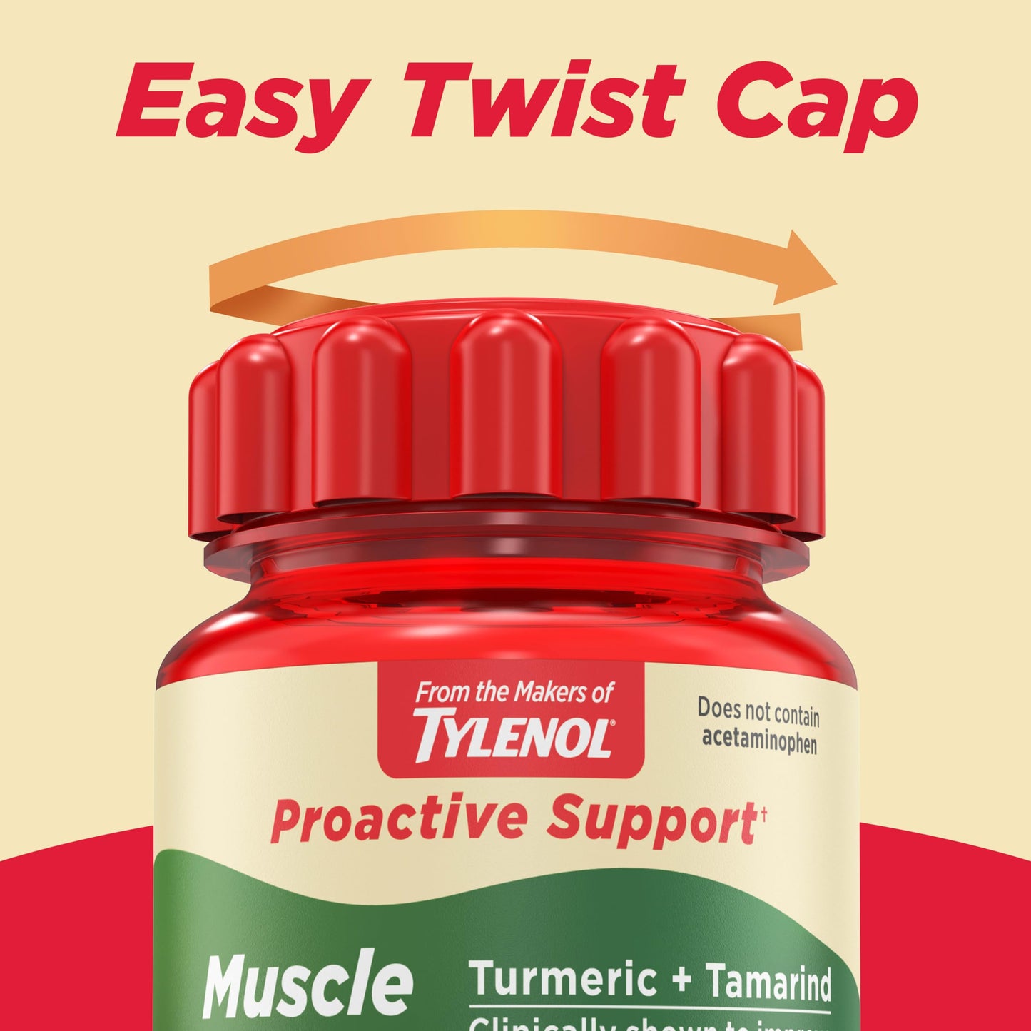 Tylenol Proactive Support for Muscle & Joint Caplets 30 Count