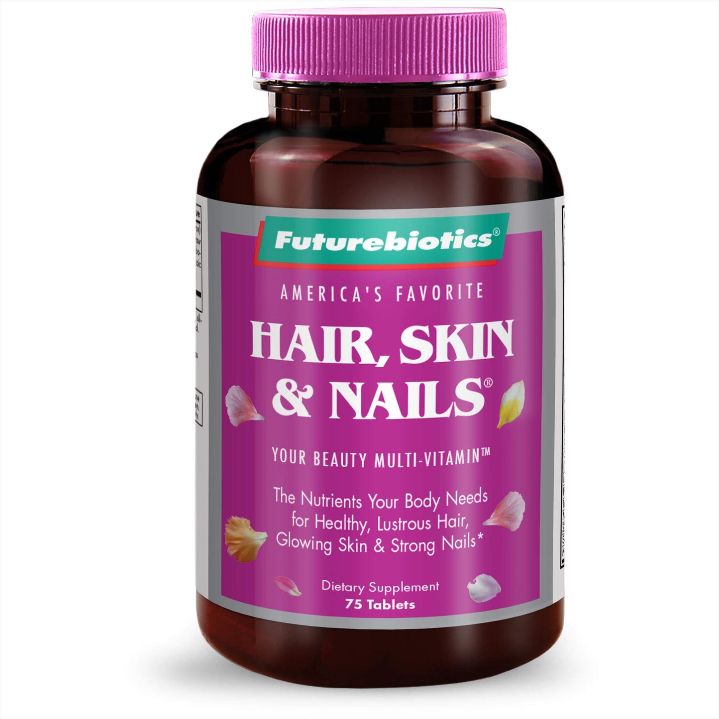 Futurebiotics Hair, Skin, & Nails Beauty Multivitamin Tablets 75 Count