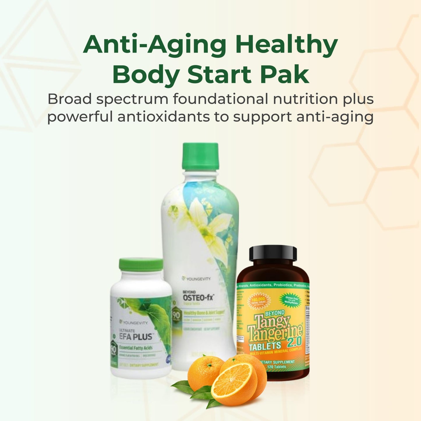 Youngevity Healthy Body Start Pak 2.0 - BTT 2.0 Tablets, 90 Count