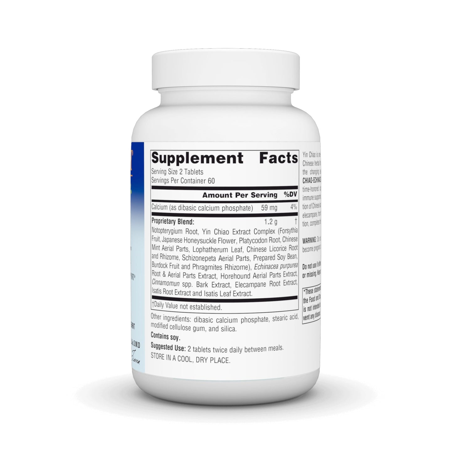 Planetary Formulas Yin Chiao-Echinacea Complex 600mg Tablet, 240 Tablets