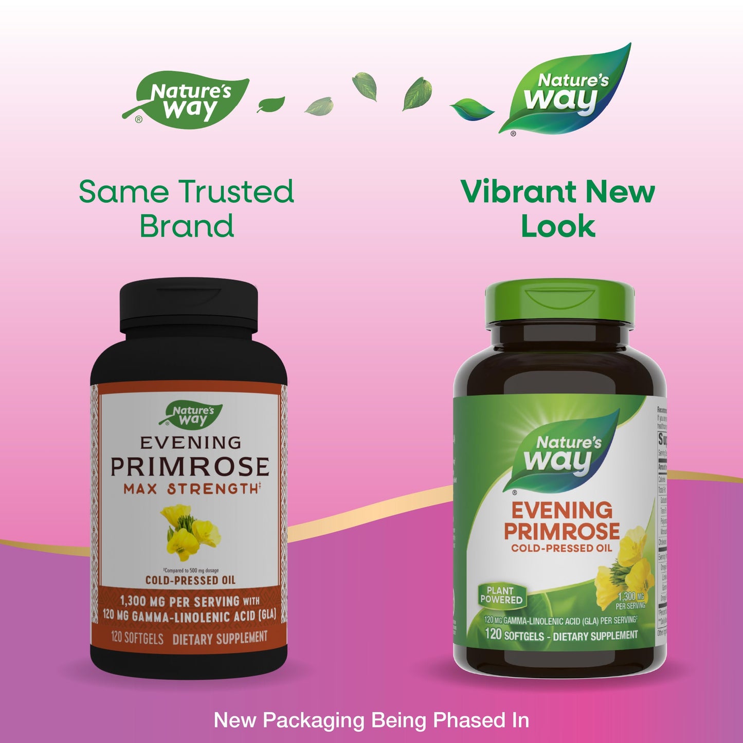 Nature's Way Evening Primrose Oil Softgels 120 Count
