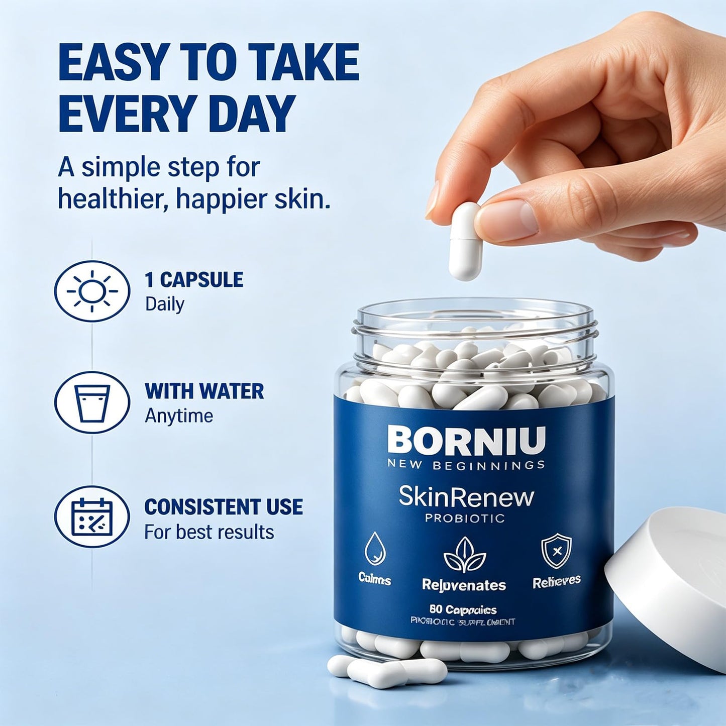 Louma Borniu SkinRenew Probiotic Softgel 60 Count