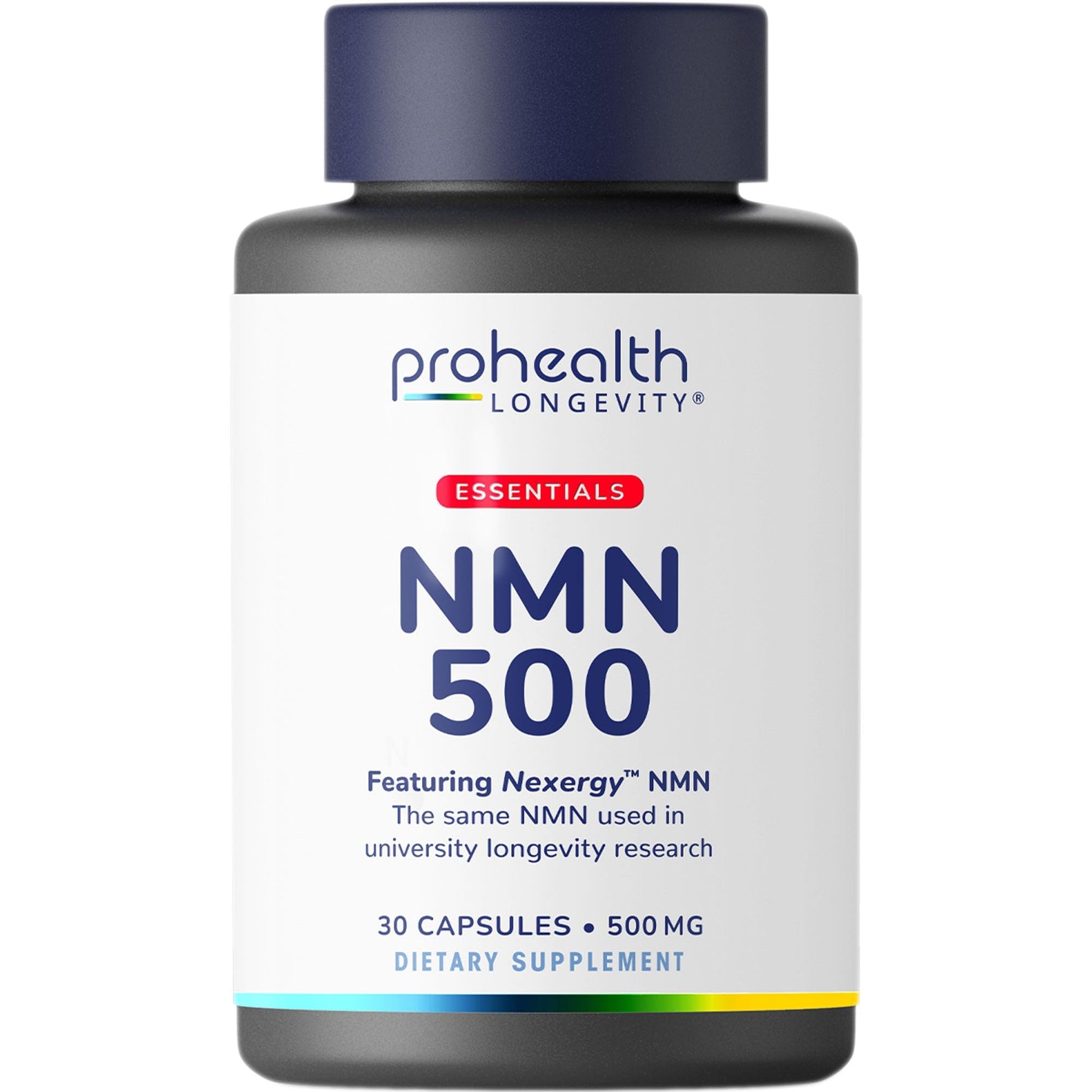 ProHealth Longevity Essentials NMN 500 Capsules, 30 Count