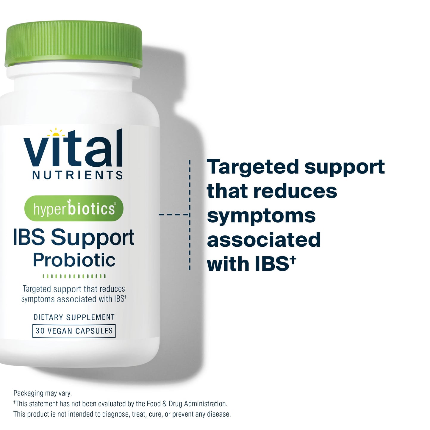 Hyperbiotics Vital Nutrients IBS Probiotic 30 Capsules