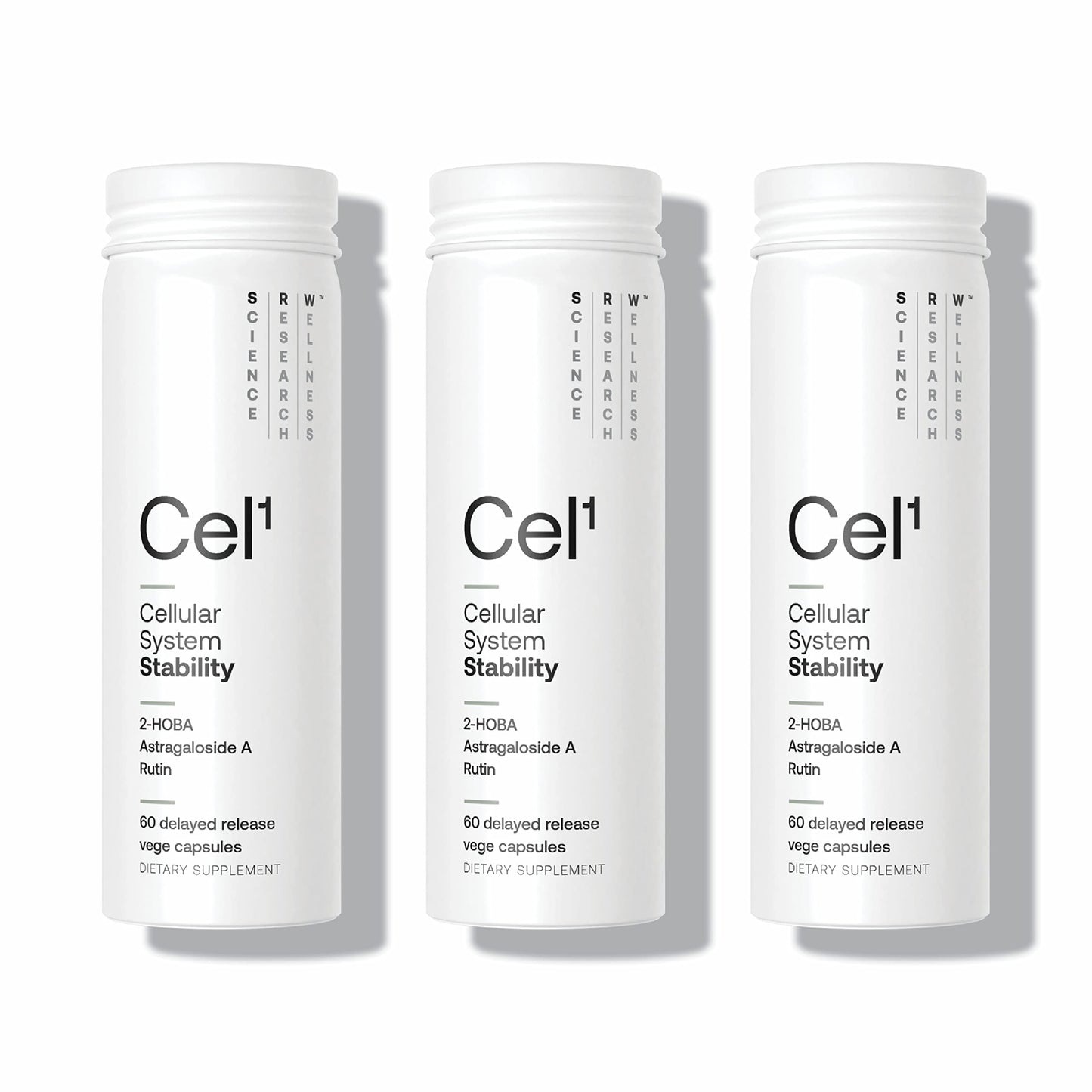 SRW Cel¹ Stability Stem Cell Supplement with 2-HOBA, 180 Capsules