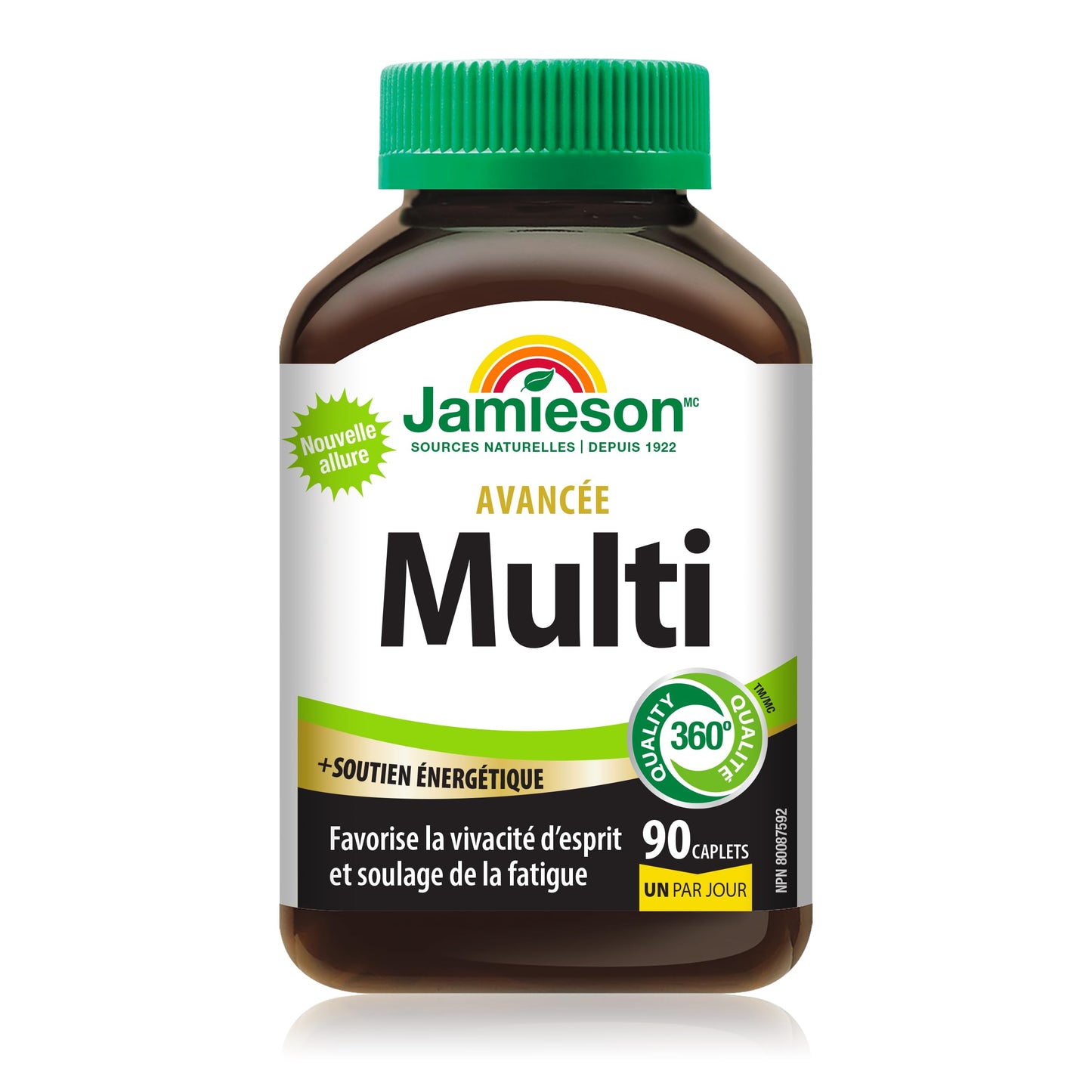 Jamieson Laboratories Advanced Multi + Energy Support Caplets, 90 Caplets