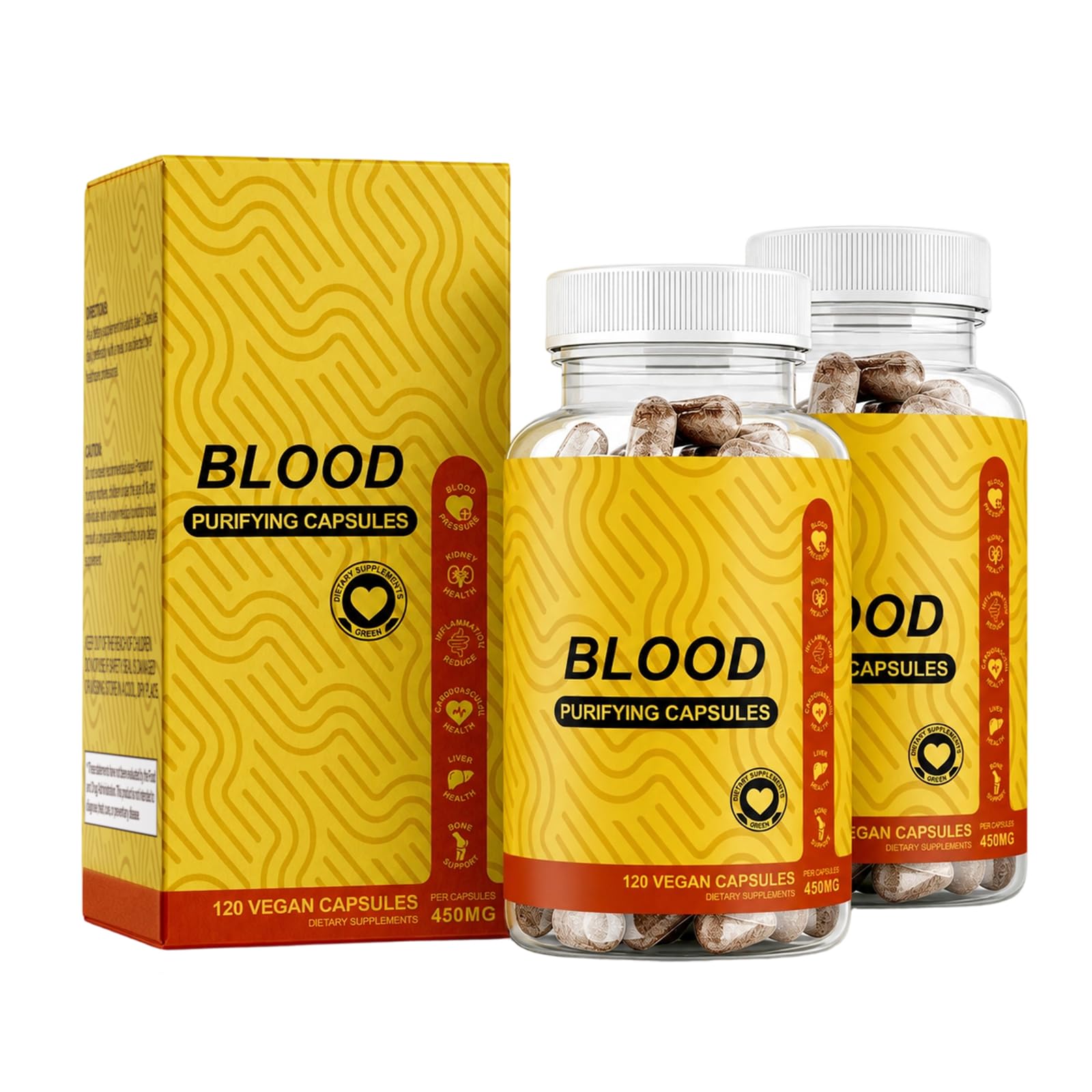 TAFUTY Blood Purifying 450 mg Capsules 120 Capsules
