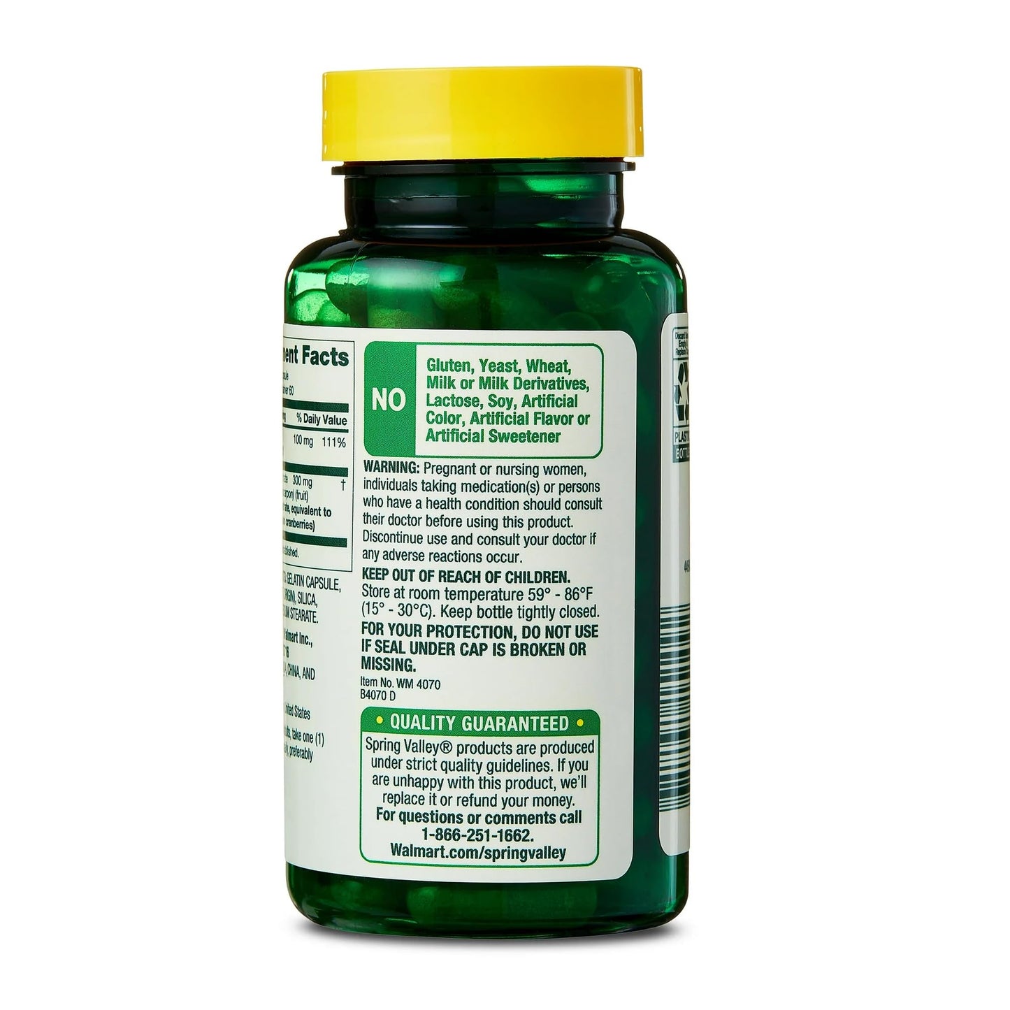 SUREFECT Cranberry Extra Strength Dietary Supplement Capsules, 60 Capsules
