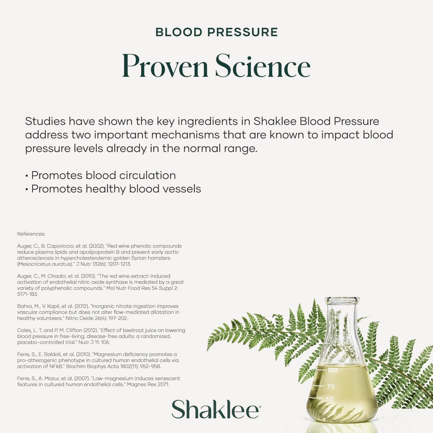 Shaklee Blood Pressure Healthy Blood Circulation Tablets, 60 Count
