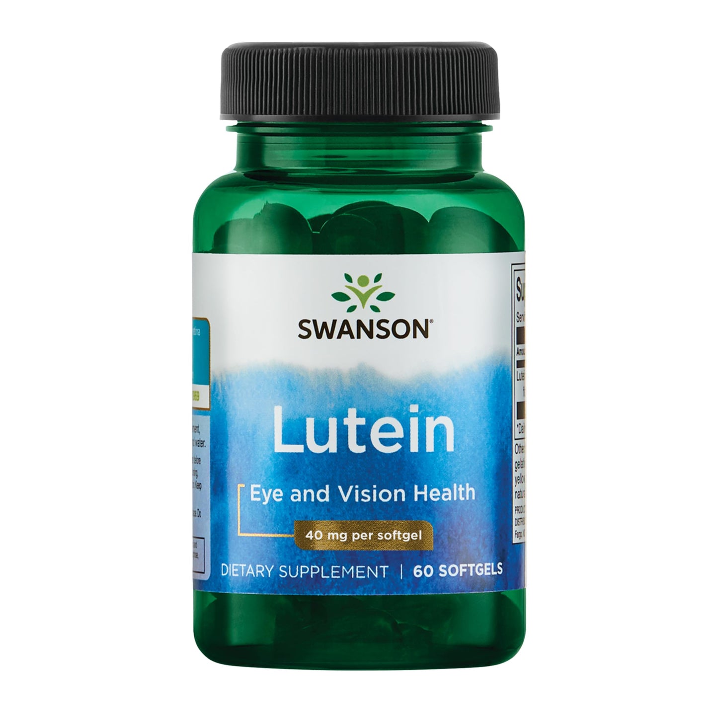 Swanson Lutein Eye Vision Retina Macula Health Supplement 40 mg Softgels 60 Count