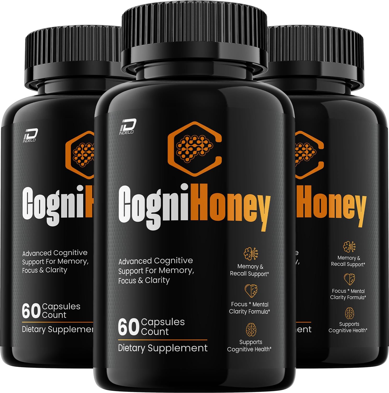 Indelo CogniHoney Capsules 180 Capsules