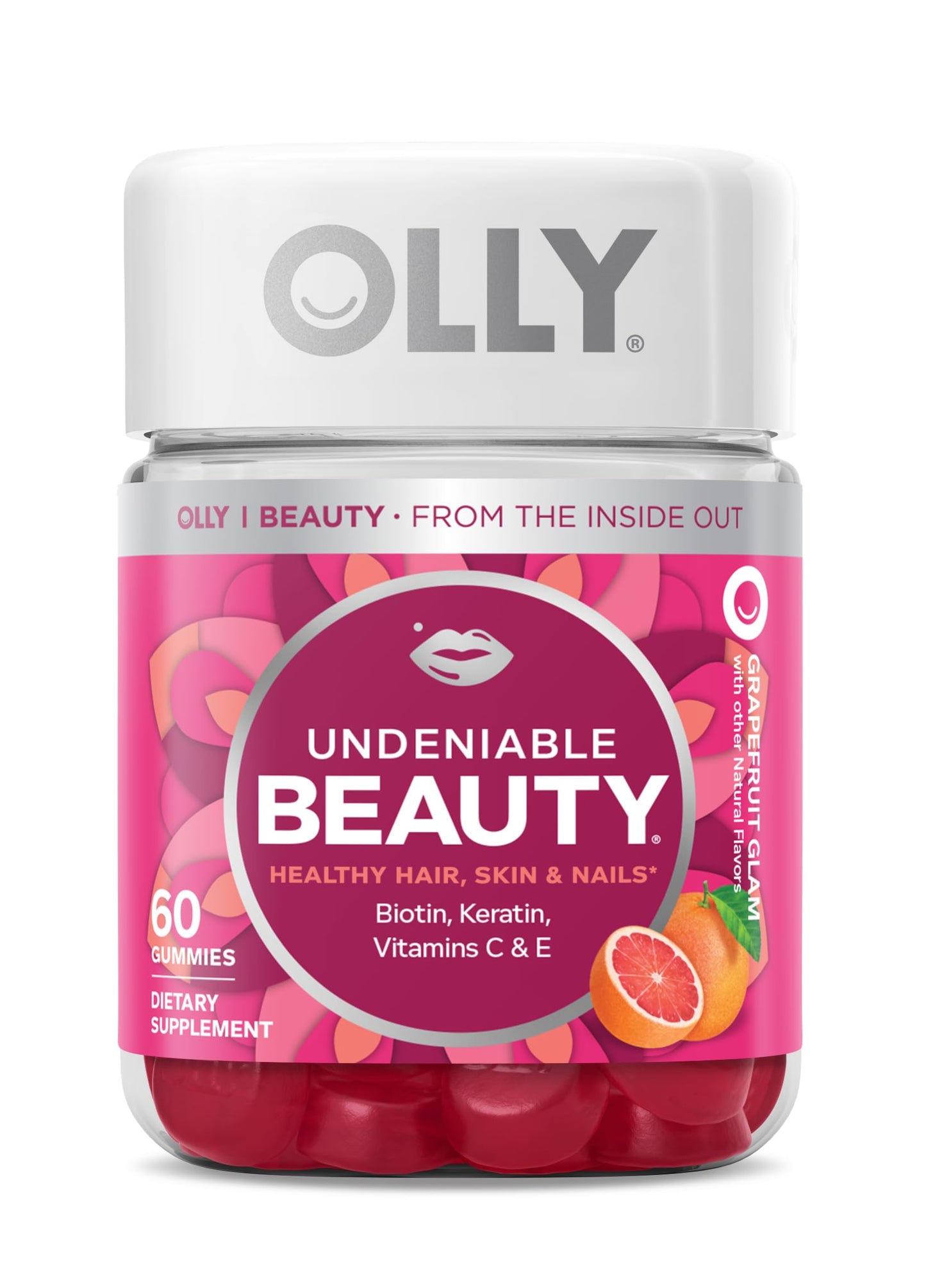 OLLY Undeniable Beauty Gummy, 50 Gummies